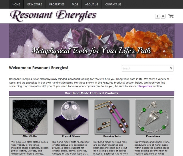 Resonant Energies Website